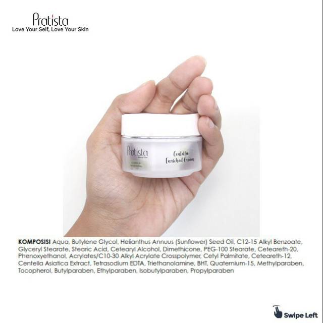 Terlaris Bisa COD | Centella Enrich cream Pratista / Krim Penghilang Bopeng Ampuh Pratista