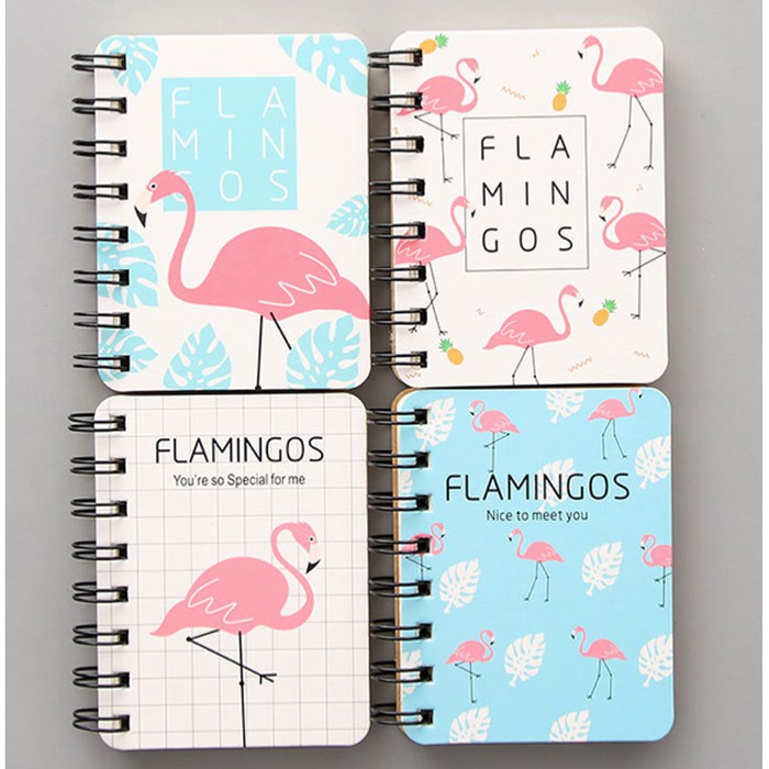 

Buku Catatan NoteBook Mini Flamingos dan Nanas - ats