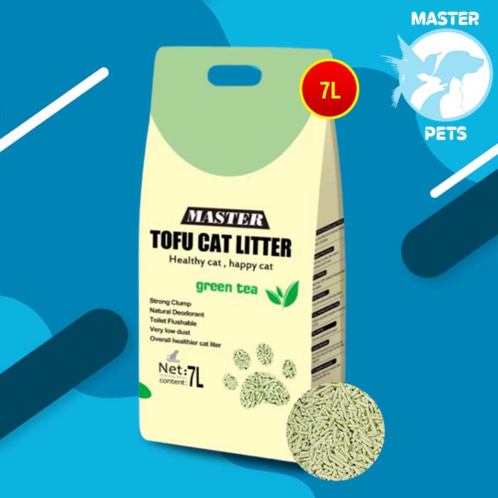 Master Tofu Soya Cat Litter Pasir Gumpal Kucing 7 Litter