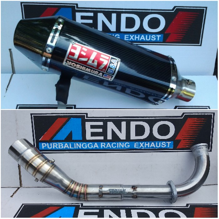 Knalpot Yoshimura USA Fullsystem NMAX AEROX VARIO MIO BEAT DLL