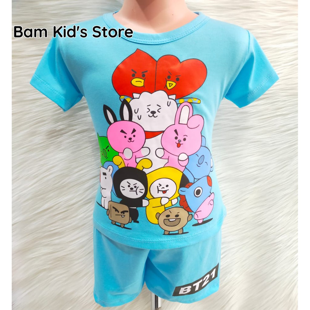 Bam Store/Baju Anak Murah/Stelan Anak Perempuan/Stelan Anak AT21/Stelan Anak 1-6Thn-6