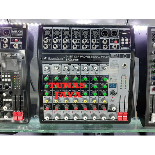 Mixer Soundcraft EFX8/8 MONO plus STEREO