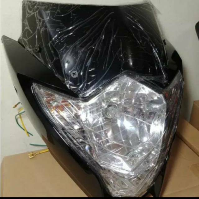 batok pala depan full set satria fu facelift warna hitam