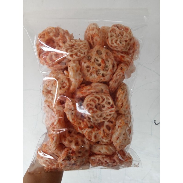 

kerupuk seblak daun jeruk isi 250g