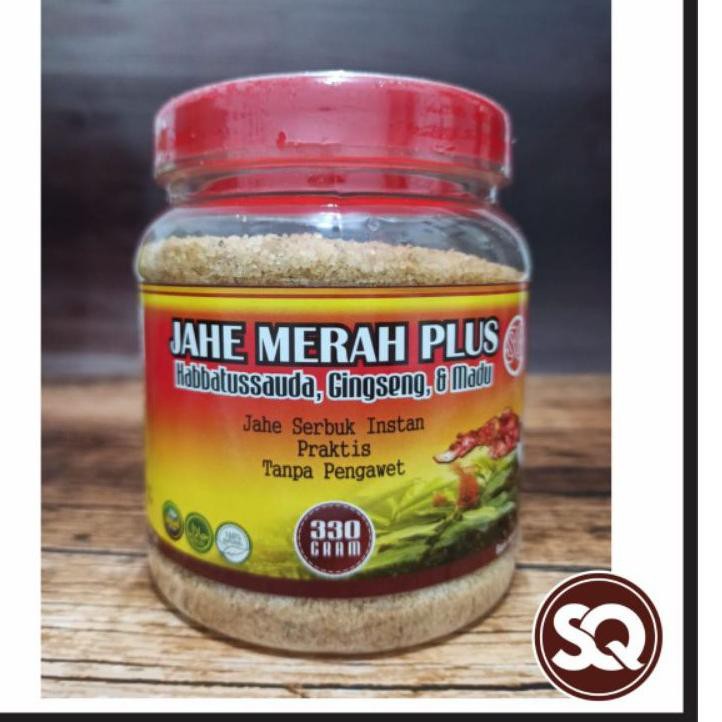 

[☞19] Jahe Merah Plus Habbatussauda - Jahe Merah SQ 330 gram / Minuman Kesehatan / Mpon