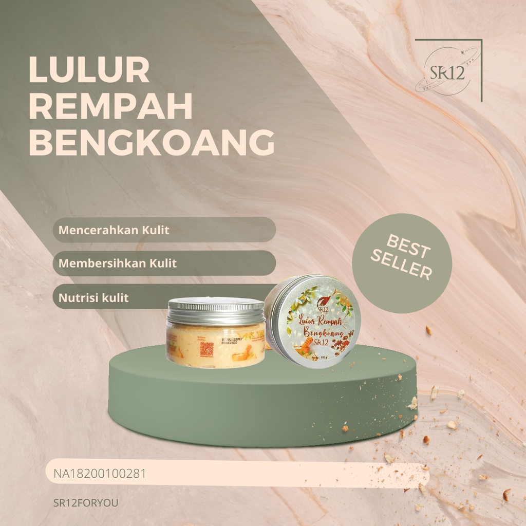 Lulur Rempah Bengkoang Mencerahkan dan Menghaluskan Kulit Body Scrub Perontok Daki Lulur Badan Lulur