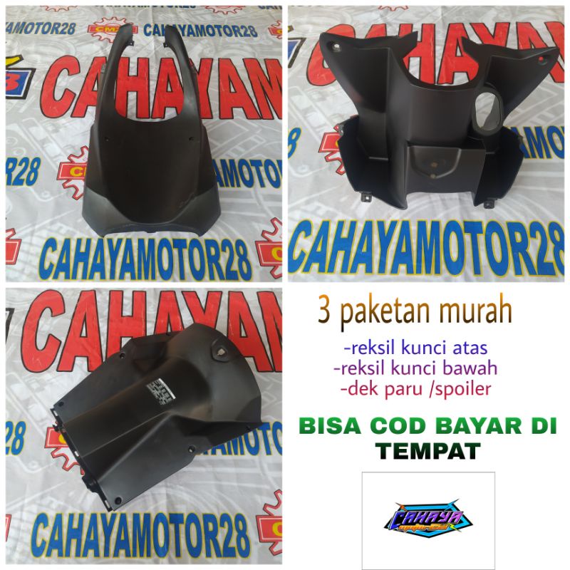 Jual MURAH PAKETAN DEPAN BEAT FI /COVER BODY KASAR DEK PARU/SPOILER