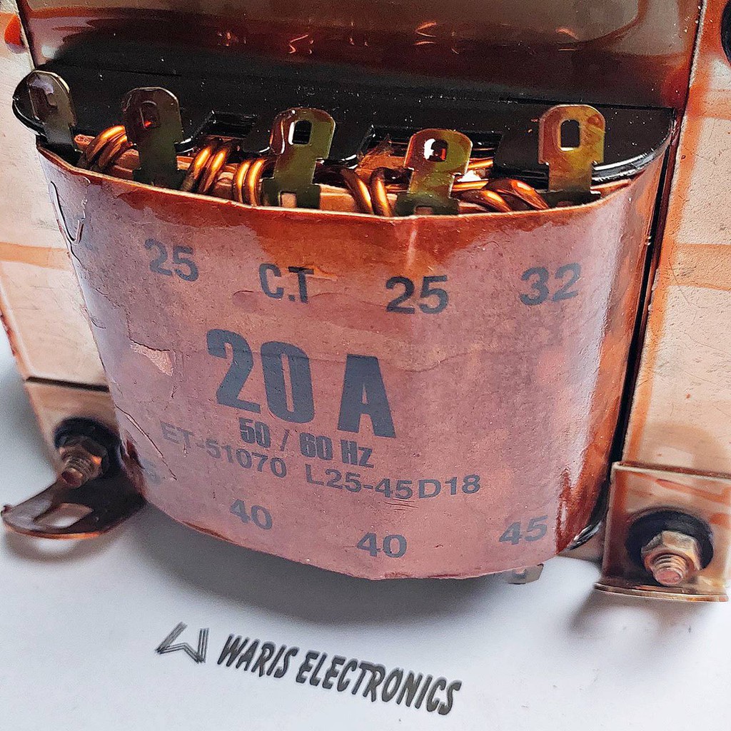 Trafo ERA CT 20A Ampere Murni 45V Travo