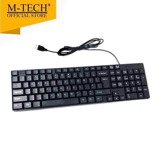 KEYBOARD USB STANDART MTECH M-MTECH PC KOMPUTER ORIGINAL