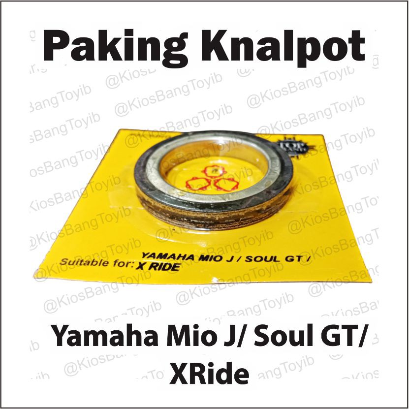 Packing Gasket Ring Knalpot/  Paking Knalpot Yamaha Mio J, Soul GT, X Ride &quot;Fuboru&quot;