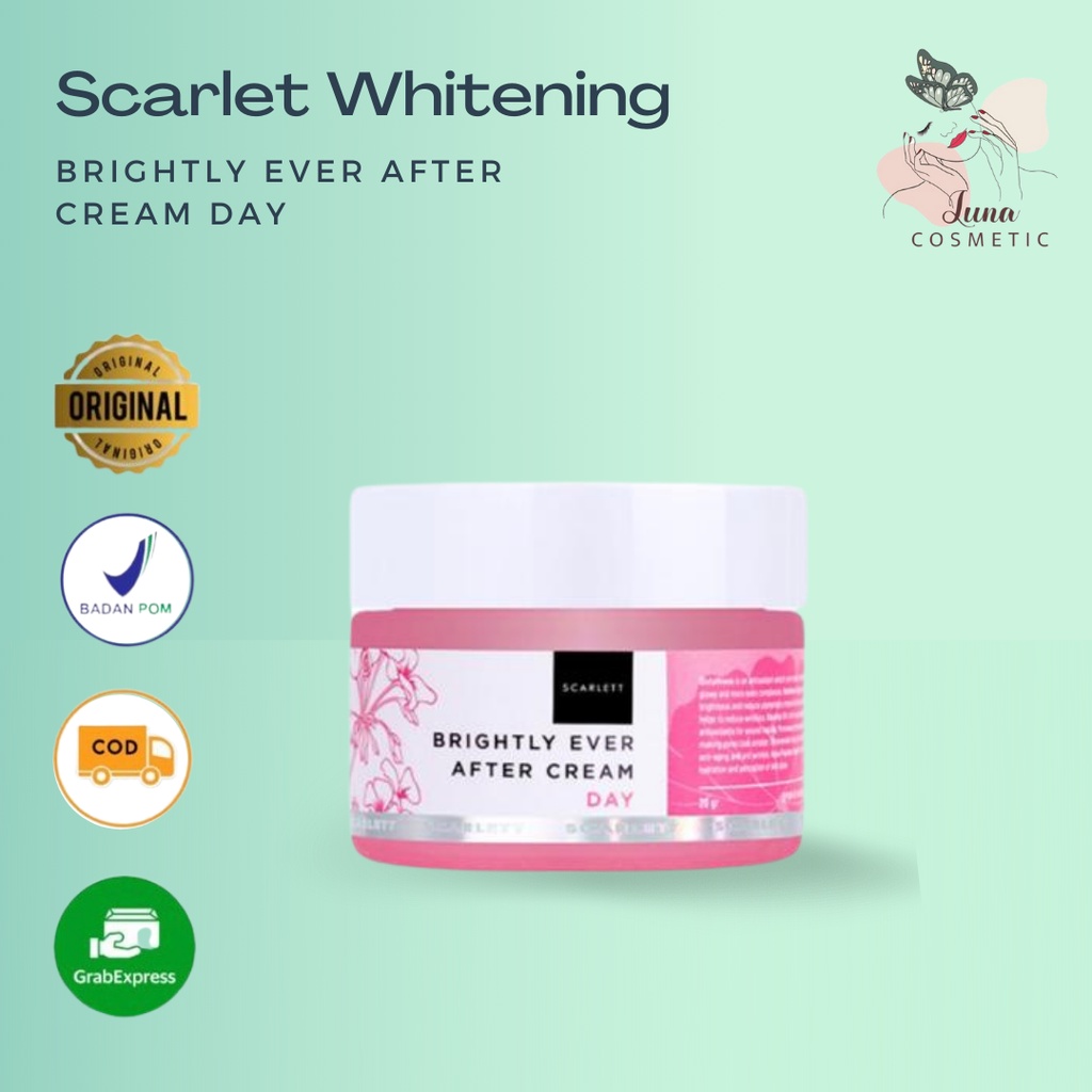 Scarlet Whitening Brightly Ever After Day Cream Scarlet Scarlett Whitening by Felicya Angelista