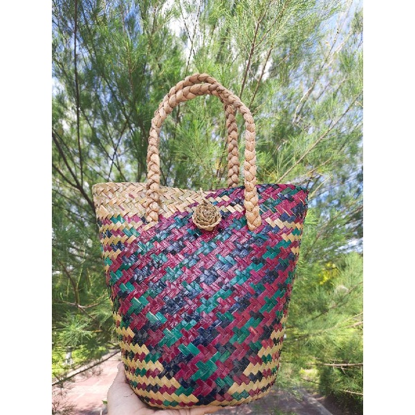 TAS PURUN ANYAMAN KHAS KALIMANTAN SELATAN 0032