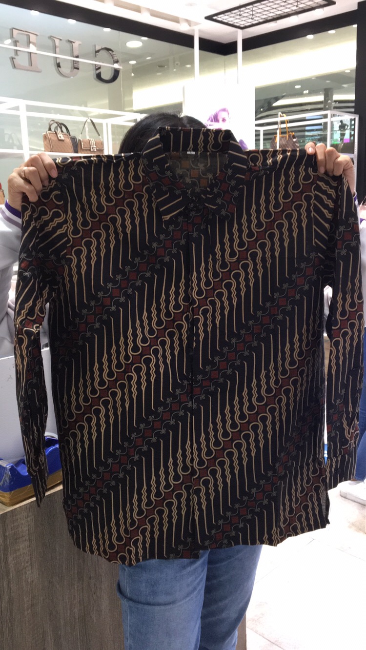 Turun Harga Kemeja Batik Lengan Panjang Katun Prima Terbaru Trend 2021 Slim Fit M L Xl