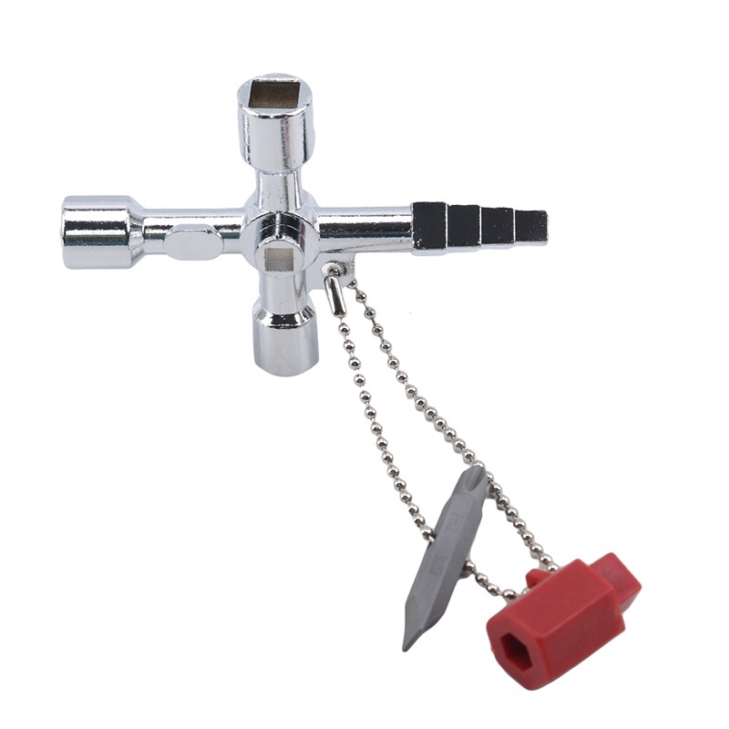 Universal Cross Square Triangle Train Electrical Cabinet Elevator Key Hardware Accessories Shopee Indonesia