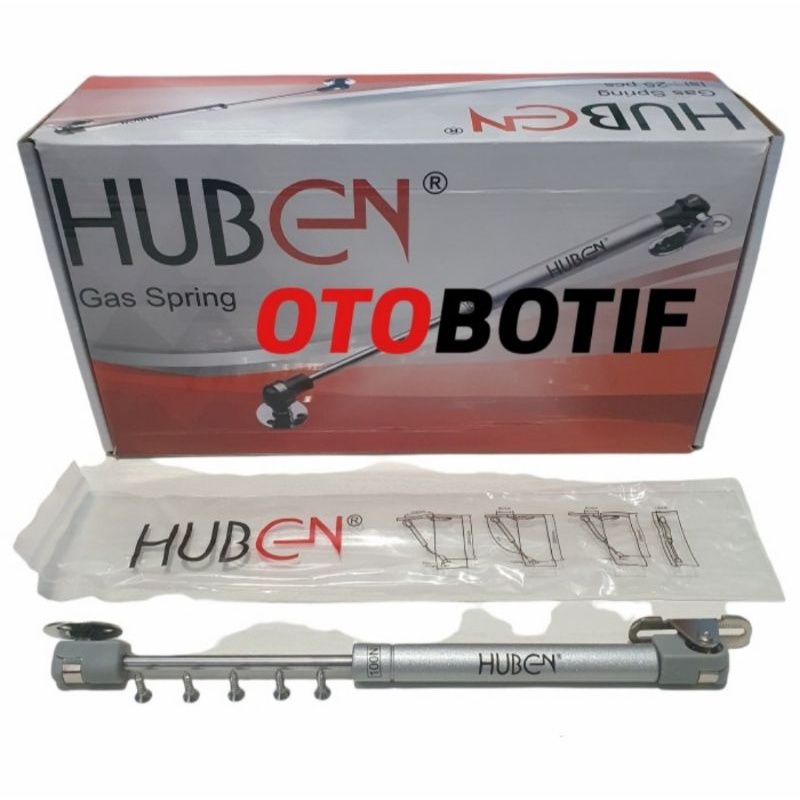 Pegas Hidrolik Jok Motor HUBEN / Kap Mesin Mobil / Gas Spring GS-100-N N100 Furniture Mebel Lemari