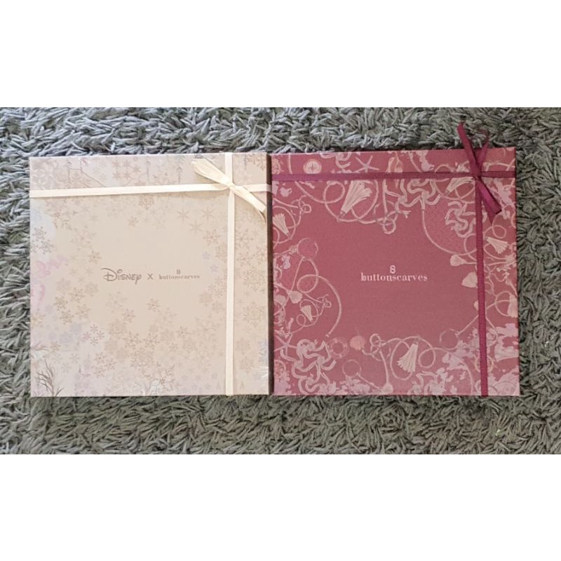 Almond frozen series + maya nautical series Buttonscarves (bundling)