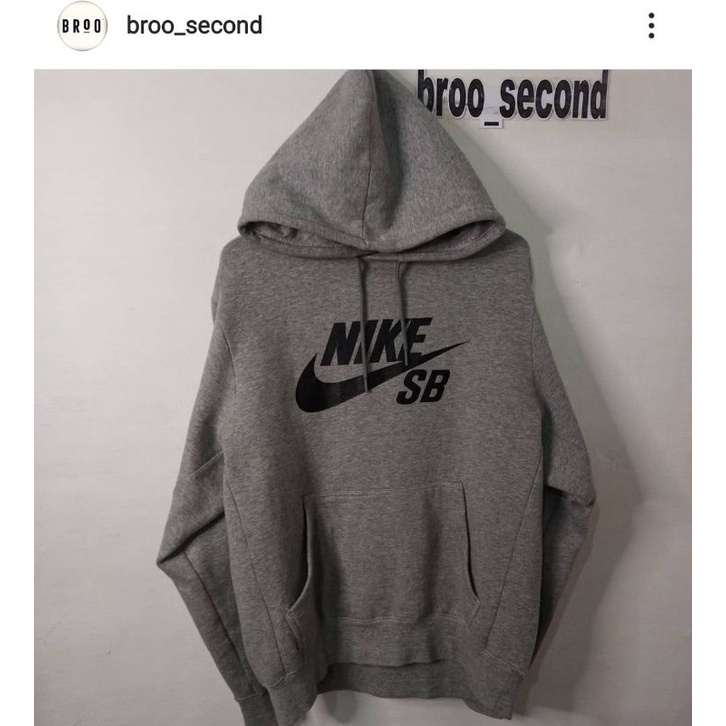 Nike SB hoddie second 100% original bekas rasa baru