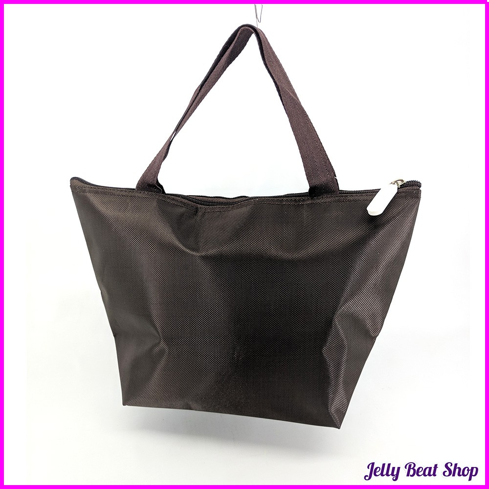 Tas Teng-teng iNSULATED BROWN tote bag / goodie bag / totebag