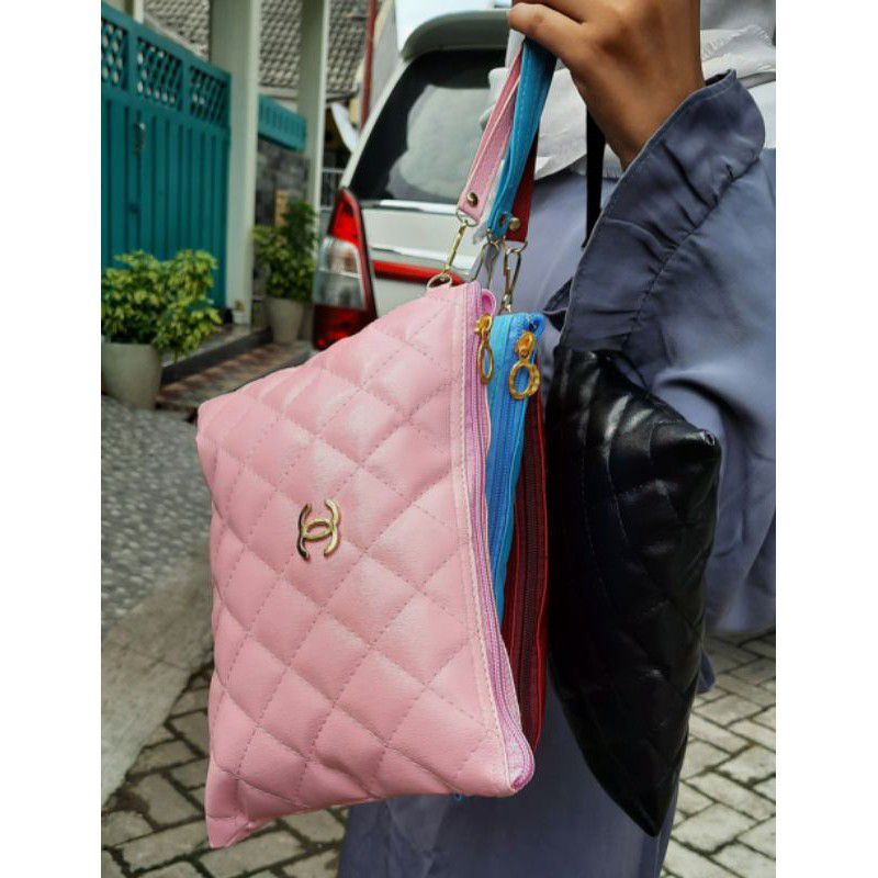 COD Clutch Wanita Cantik Dompet Fashion Murah Dompet ke Pesta