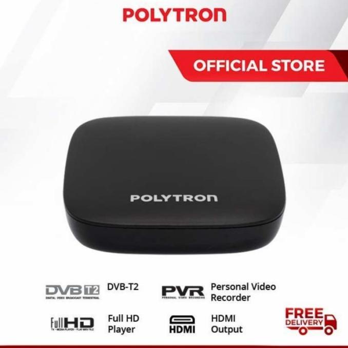 POLYTRON SET TOP BOX DVBT2 DVB T2 PDV 600T2