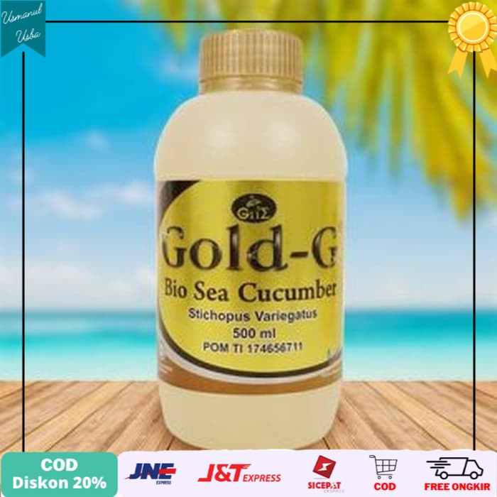 

◾COD◾ Jelly Gamat Gold G 500 ml Original - Dijamin ASLI