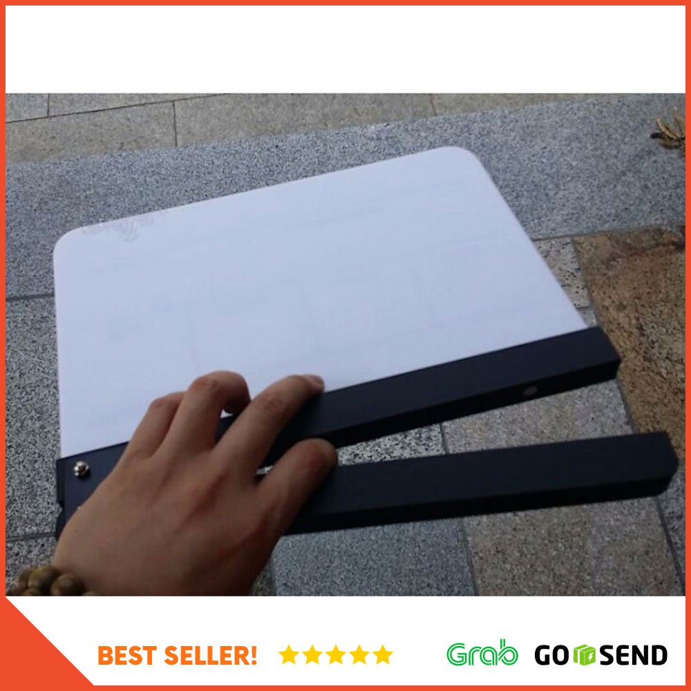 Profesional Clapper Board Colorful Acrylic - White