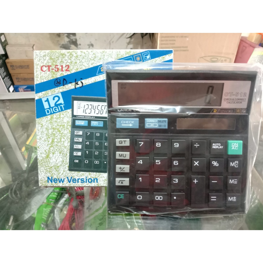 

Kalkulator CT 512 / Check Calculator CT 512