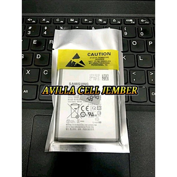 BATERAI BATRE ORIGINAL 100 PERSEN EB-BA205ABN SAMSUNG GALAXY A20 A30 2019 A205 A205F SM-A205 - A30