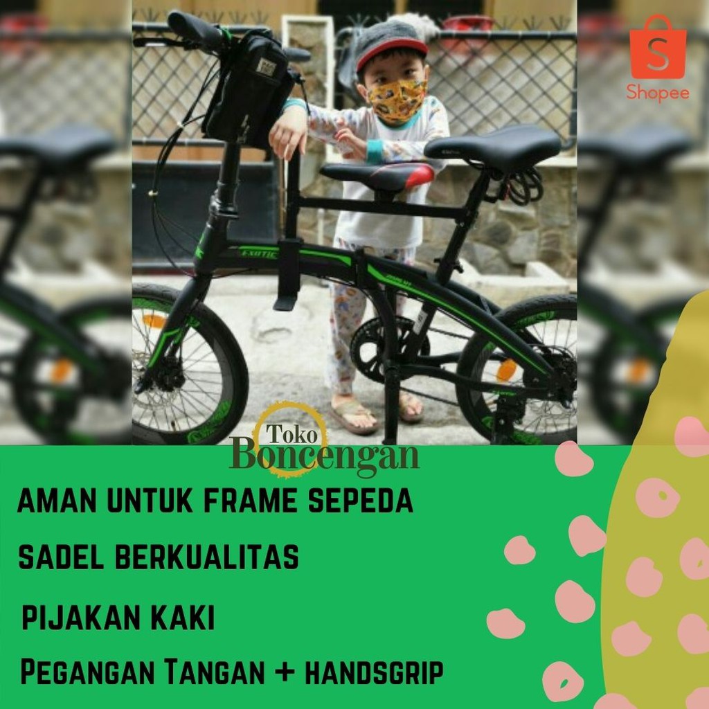 Boncengan Anak Sepeda Lipat BONCENGAN SEPEDA LIPAT/SELI