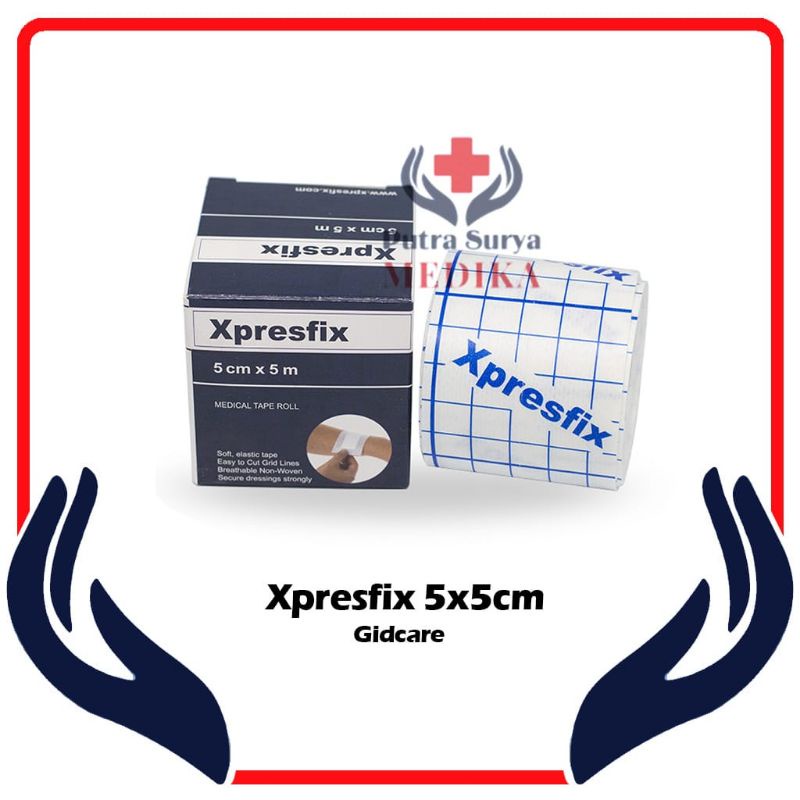 Plester Luka Non-Woven Tape Xpresfix 5cm x 5m