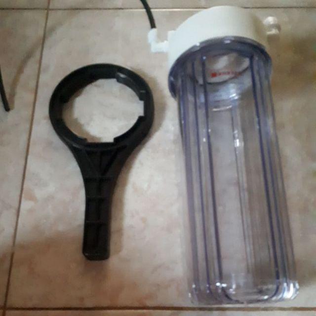 Housing Filter Clear 10 In 1/4 Nanotec