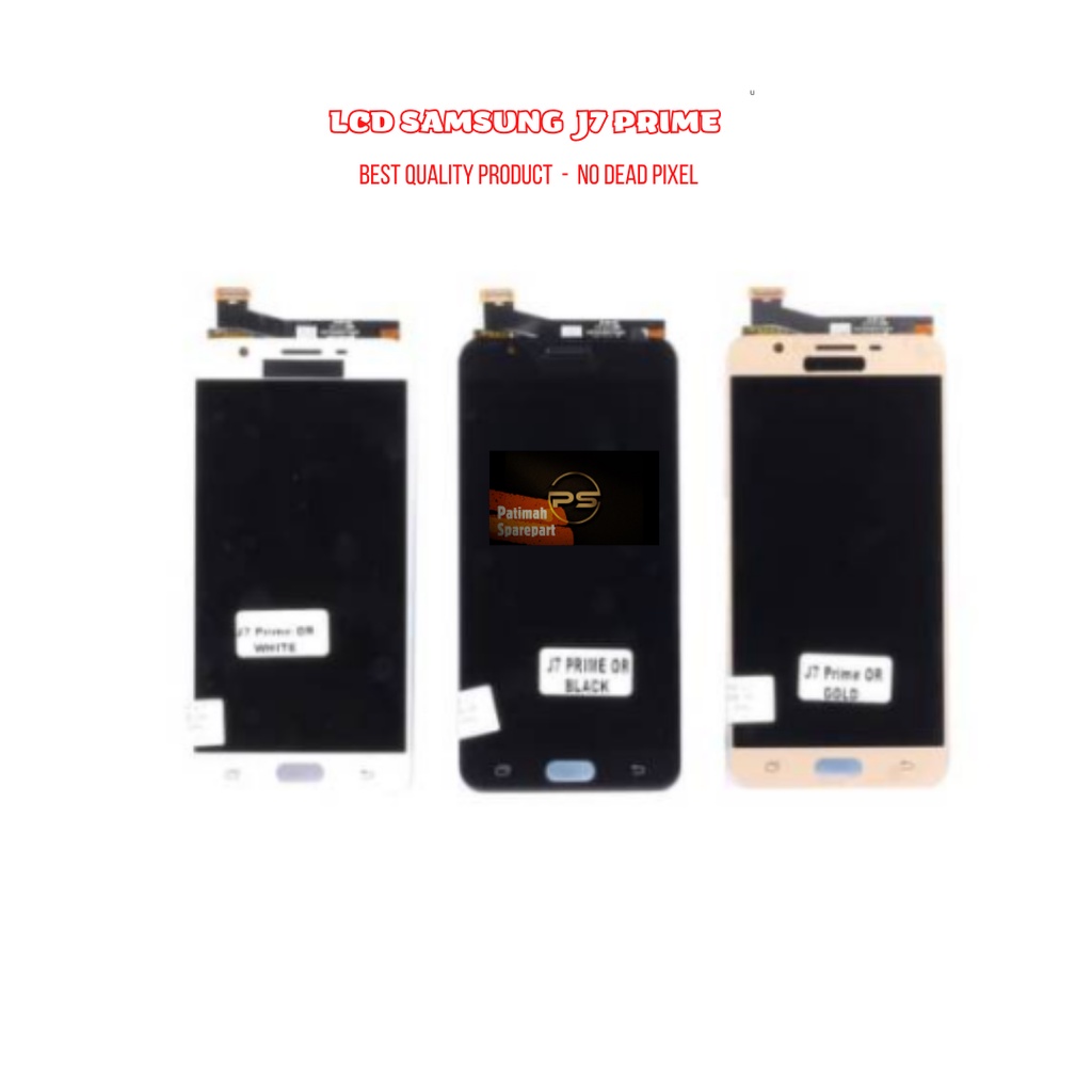 LCD TOUCHSCREEN SAMSUNG J7 PRIME  LCD TS SAMSUNG J7 PRIME  G610  WHITE ORI
