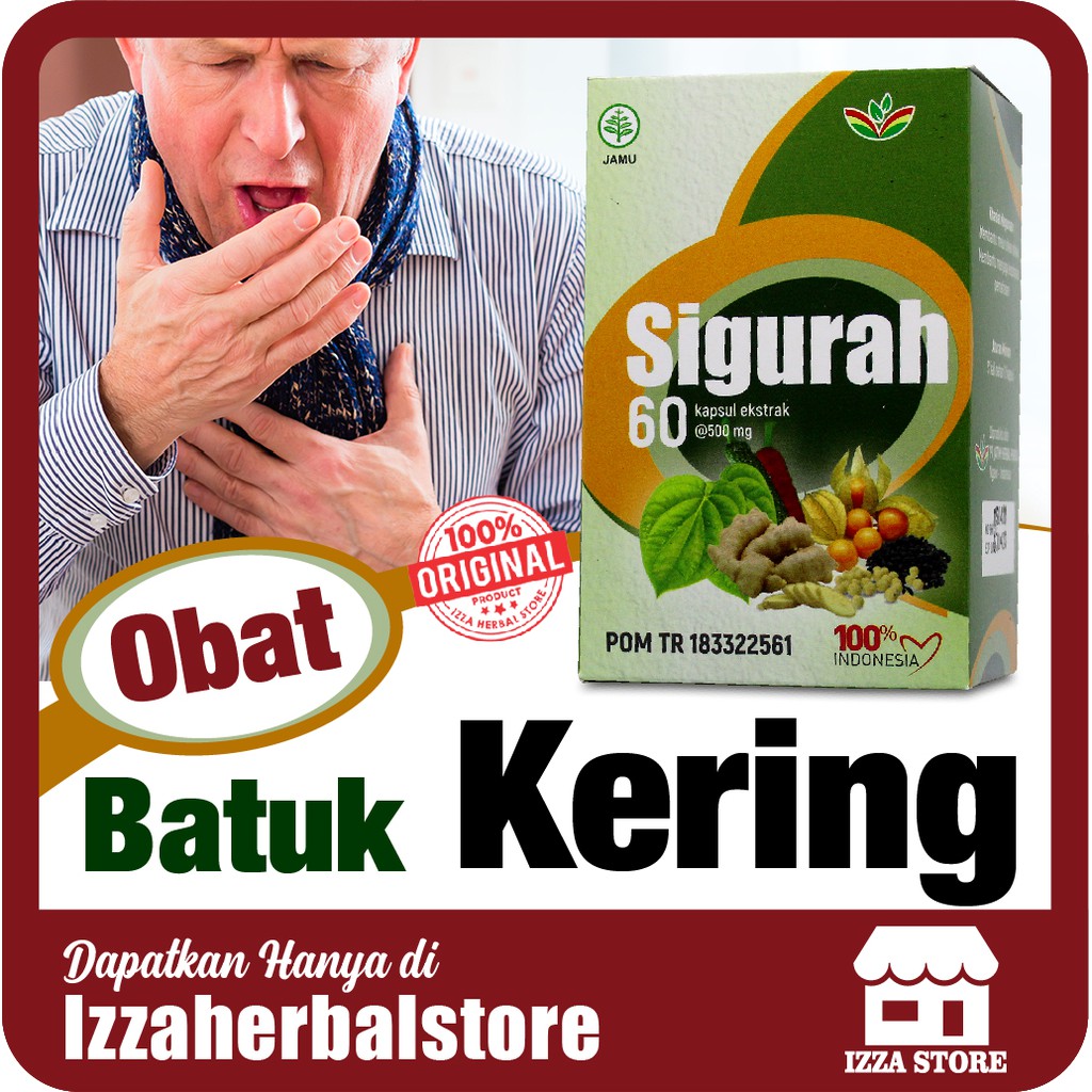 SUPLEMEN MAKANAN Kapsul Si Gurah Suplemen Makanan Kesehatan Obat Batuk Kering HERBAL ALAMI MURNI