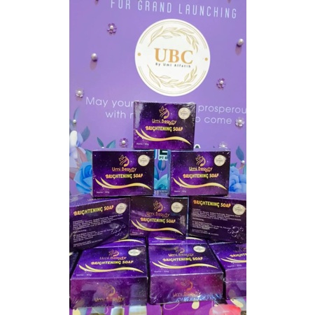 BRIGHTENING SOAP UBC II SABUN BATANG BPOM II UMI BEAUTY CARE