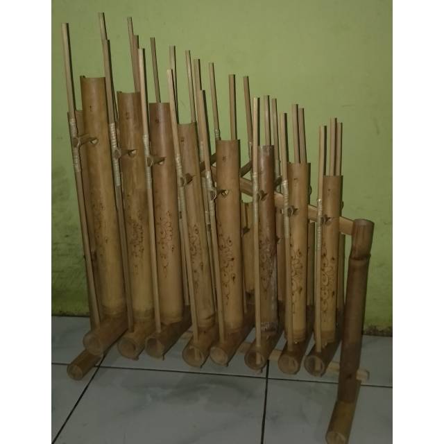 Angklung Besar 1 Oktaf 8 Nada Untuk Tingkat Dasar (dewasa) Nada Ok!