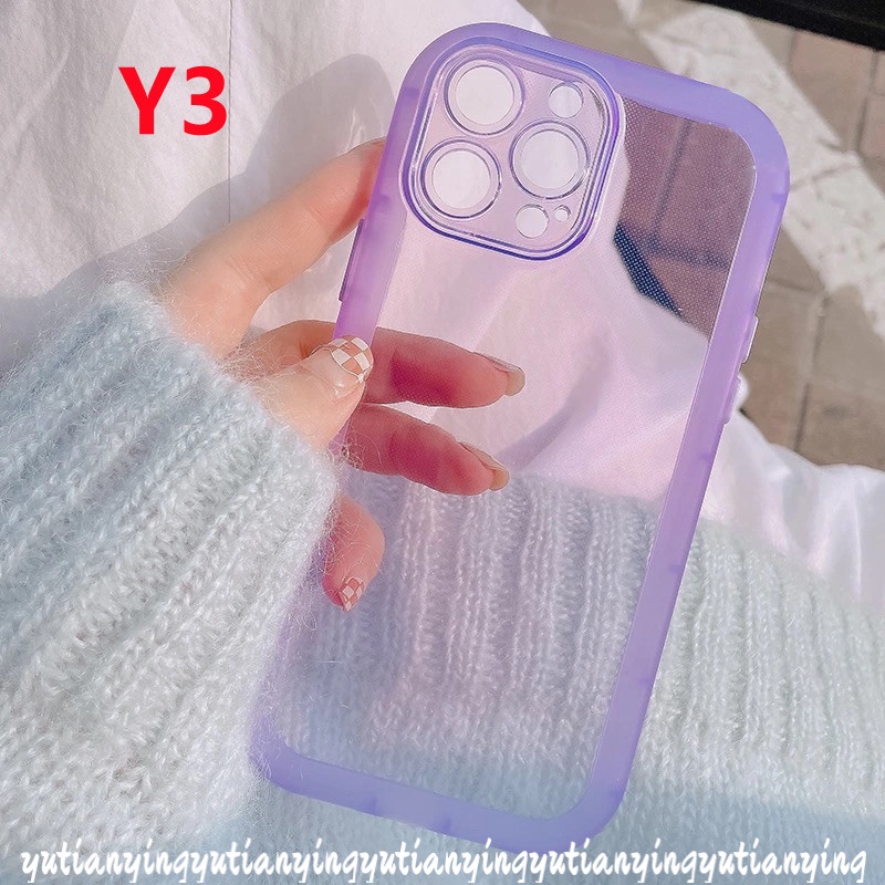 Soft Case TPU Warna Permen Polos Tahan Debu Untuk IPhone 12 11 Pro Max X XR Xs Max