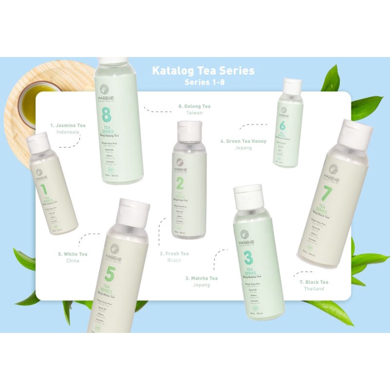 Habbie Aromatic Telon Oil Plus (tea series) No. 12 Bouquet Tea -100ml