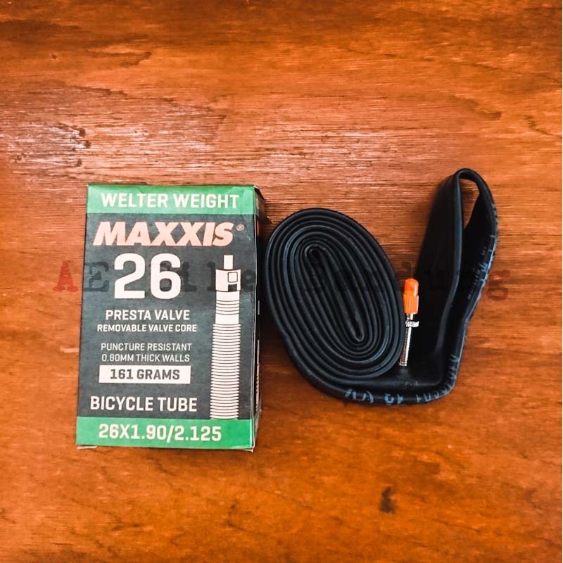 Ban dalam sepeda Maxxis Uk 26x1.90/2.125 FV Presta Valve pentil kecil