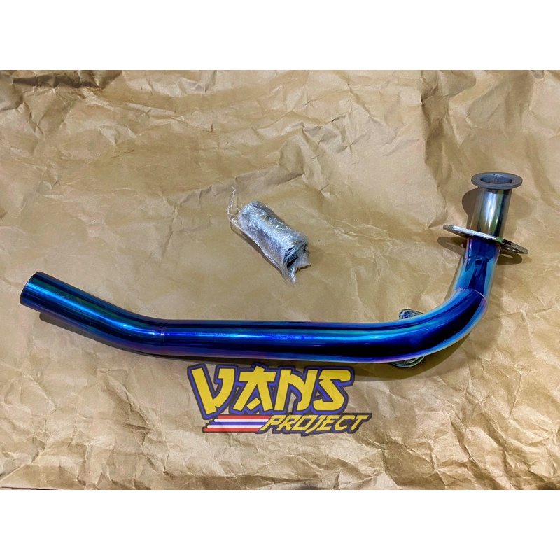 Leheran Blue Slip On Honda Beat scoopy vario 110 led dll Asli Bakaran Stainles Karbu & Injeksi