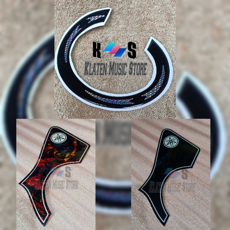 Sticker gitar Yamaha APX/Sticker Soundhole/Pickguard APX