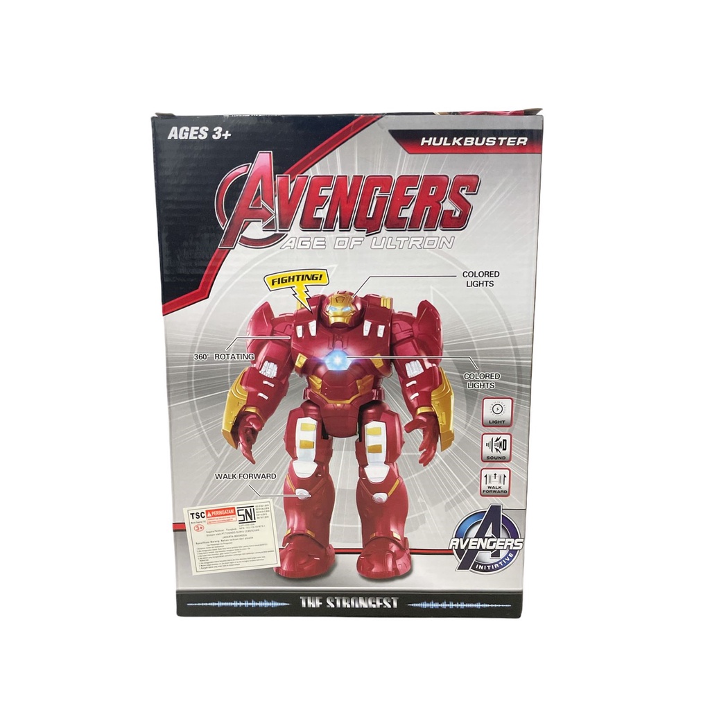 Mainan Anak Avenger Mainan Robot Iron Man Hulkbuster Age OF Ultron