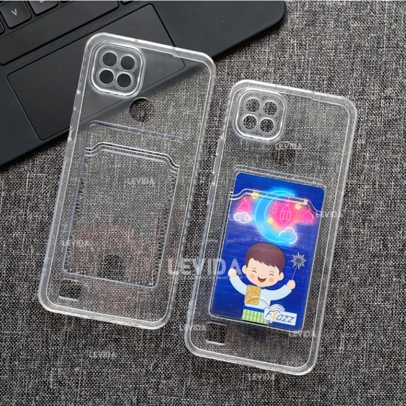 Realme C20 Realme C11 2021 Realme C11 Card Case Bening Slot Kartu Case Realme C20 Realme C11 2021 Re