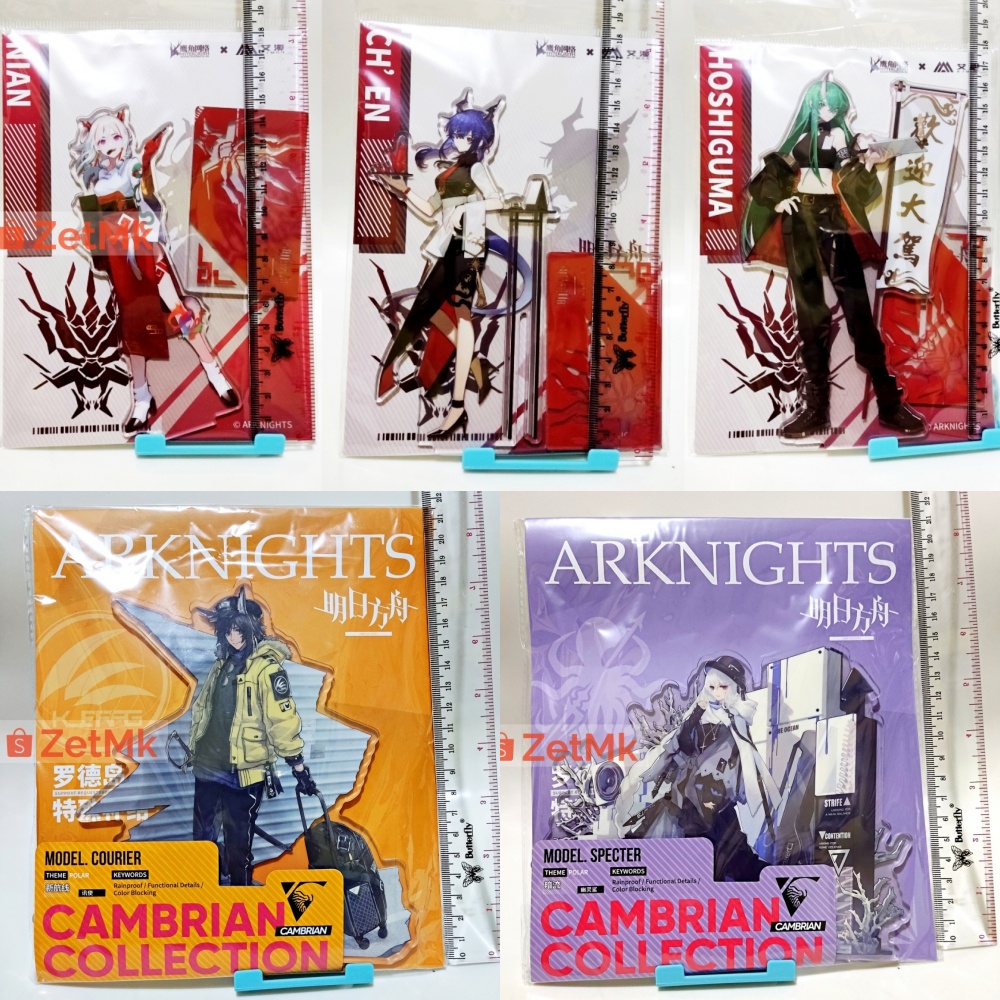 Arknights Official Acrylic Stand Nian Hoshiguma Chen Specter Courier