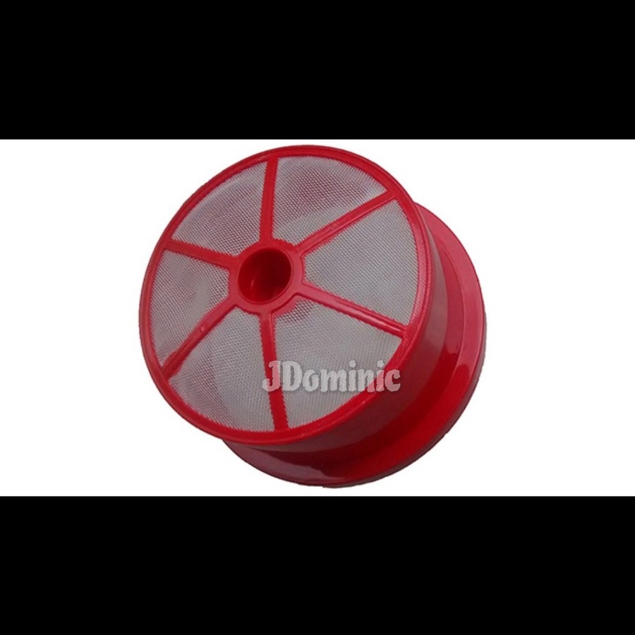 Tank filter TU26 big - saringan saring kotoran sampah air besar merah pada tangki drum wadah obat ra