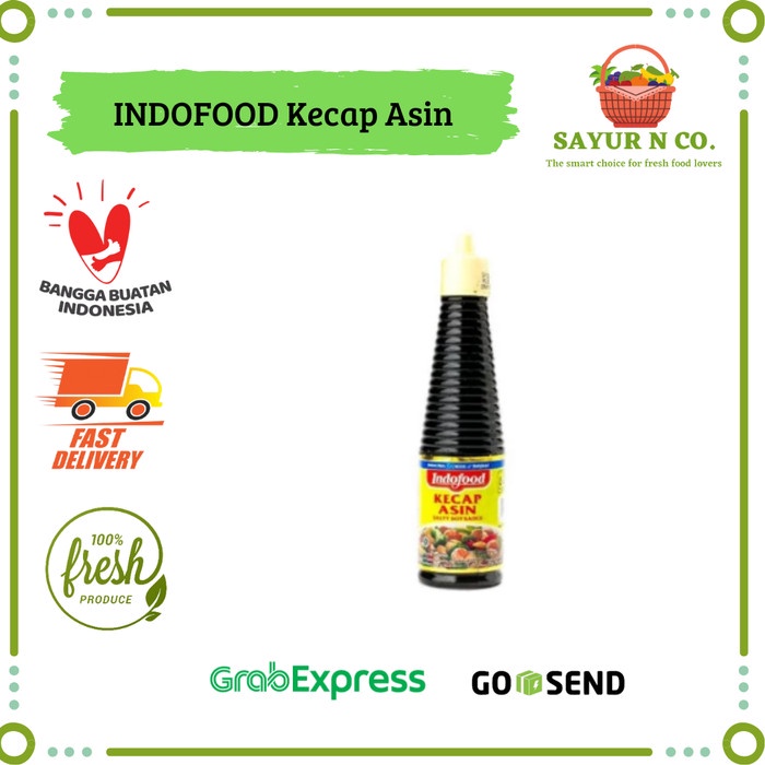 

INDOFOOD Kecap Asin 140ml | Sayur N Co Bekasi