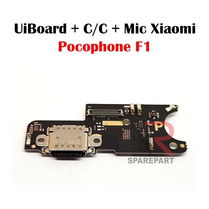 FLEXIBLE PAPAN CAS XIAOMI POCOPHONE F1 / POCO F1 PAPAN KONEKTOR CAS / CHARGER + MIC