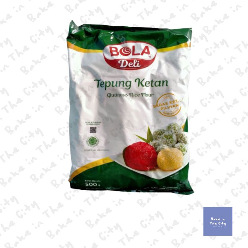 

Tepung Ketan Putih Bola Deli - 500g