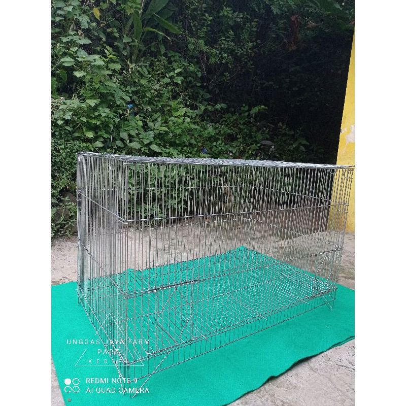 SANGKAR KURUNGAN BURUNG KENARI MURAI BATU KACER LOVE BIRD GALVANIS MURAH
