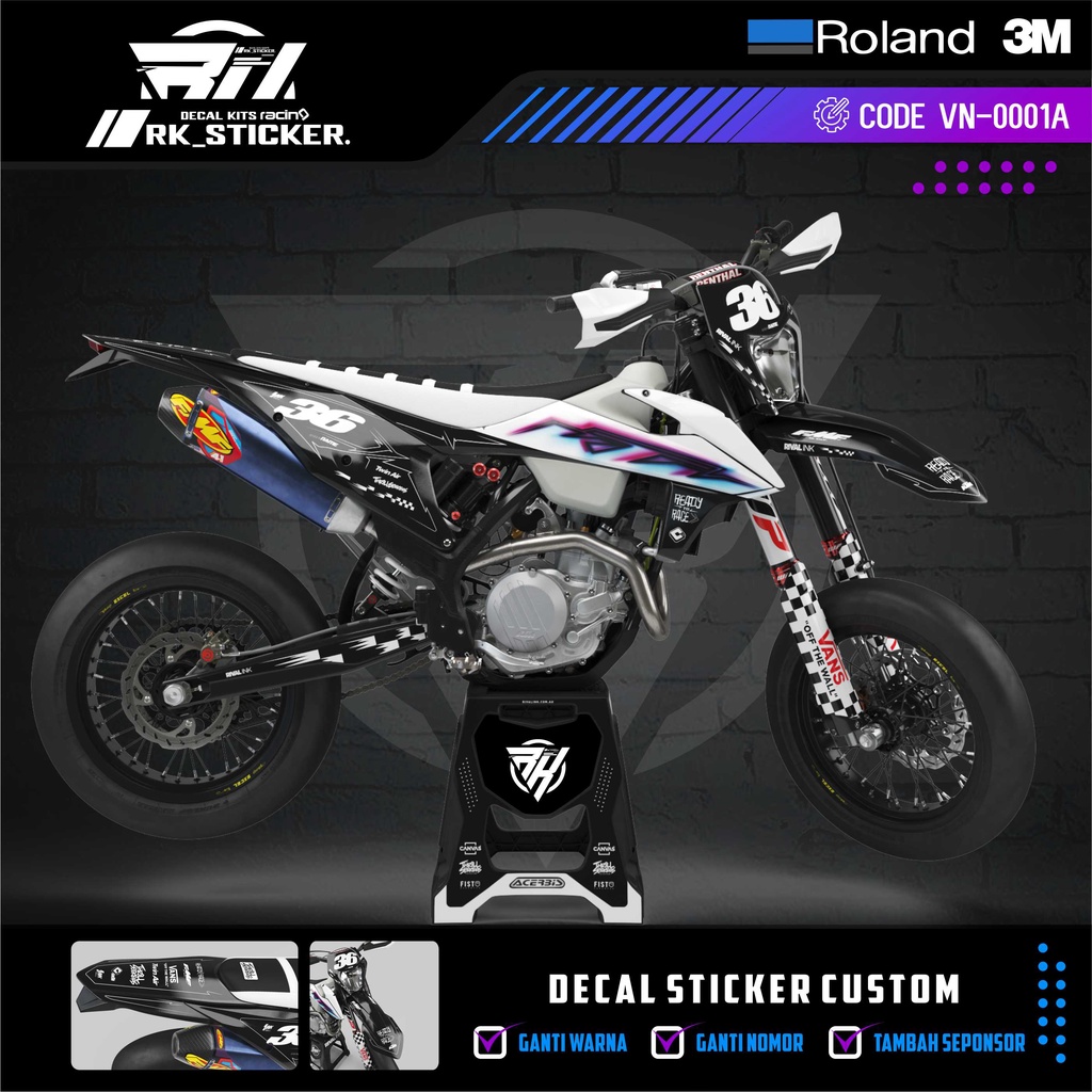 DECAL KTM 250 2020/2021