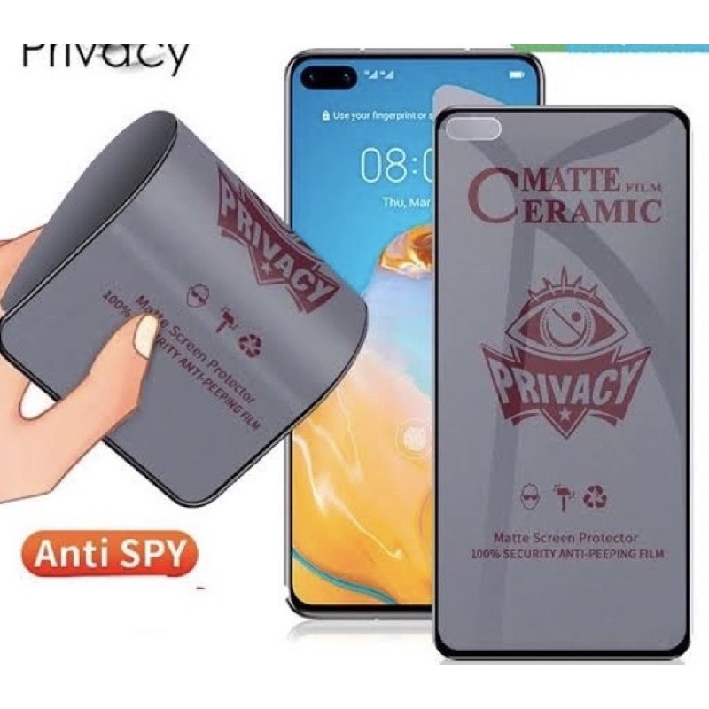 anti gores anti spy privacy matte ceramic samsung J7 pro J5 pro J2 pro J3 pro J3 J5 J6 J7 J3 2016 J7 2016 J7 core J4+ J6+ J7+ A6+ A8+ A6 2018 A7 2018 A8 2018 J2 prime J5 prime J7 prime S20 FE M13 M23 M33 M53 M52 M32 M50 M51 anti minyak fullayar